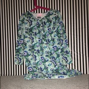 Girls size 7 paisley dress